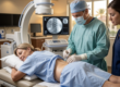 An expert physician performing a precision-guided epidural steroid injections for chronic back pain relief in Port Charlotte, Florida.